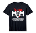 Mens Soccer Team Mom Definition T-Shirt - Minimalist Print for Adults - T-Shirt, Sweatshirt, Hoodie