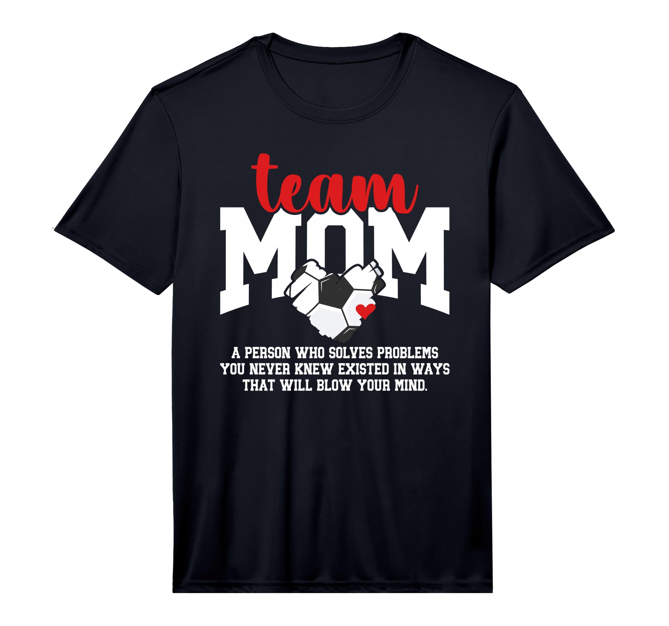 Mens Soccer Team Mom Definition T-Shirt - Minimalist Print for Adults - T-Shirt, Sweatshirt, Hoodie