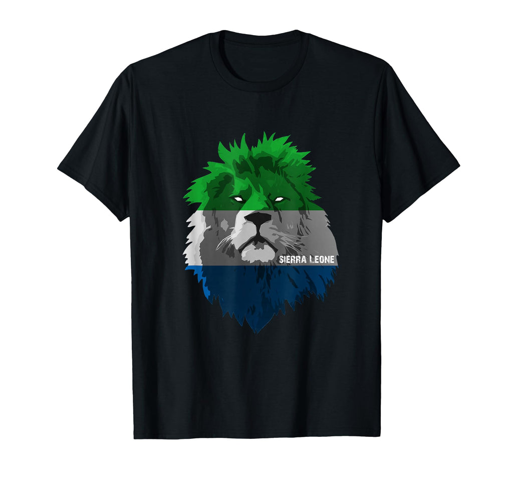 Soccer Team Sierra Leone National T-Shirt - Novelty Apparel Men Women - T-Shirt, Sweatshirt, Hoodie