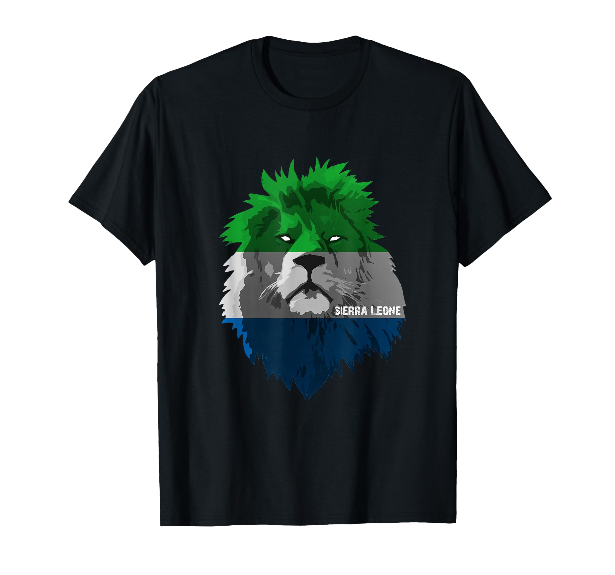 Soccer Team Sierra Leone National T-Shirt - Novelty Apparel Men Women - T-Shirt, Sweatshirt, Hoodie