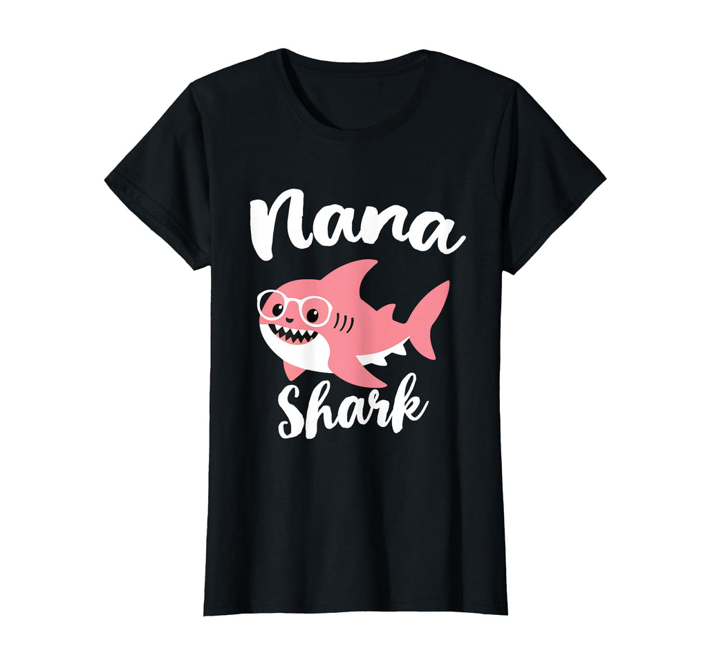Nana Shark Family Grandma T-Shirt - Novelty Apparel for Adults - T-Shirt, Sweatshirt, Hoodie