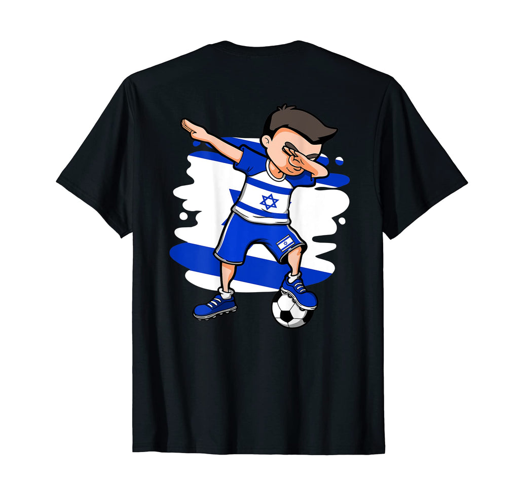 Dabbing Soccer Israel Jersey Israeli T-Shirt - Aesthetic Graphic Men Women - T-Shirt, Sweatshirt, Hoodie