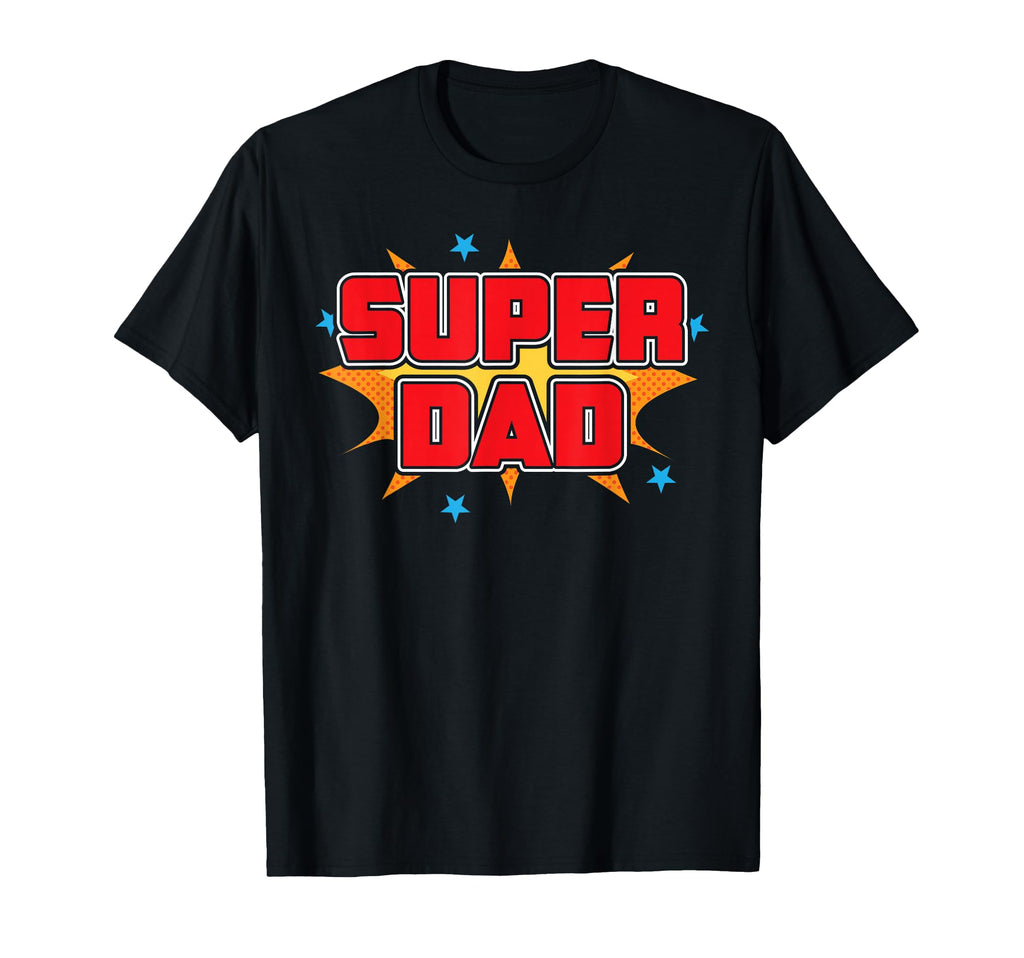 Mens Super Hero Captain Dad Gift Dad T-Shirt - Minimalist Print Men Women - T-Shirt, Sweatshirt, Hoodie