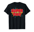 Mens Super Hero Captain Dad Gift Dad T-Shirt - Minimalist Print Men Women - T-Shirt, Sweatshirt, Hoodie
