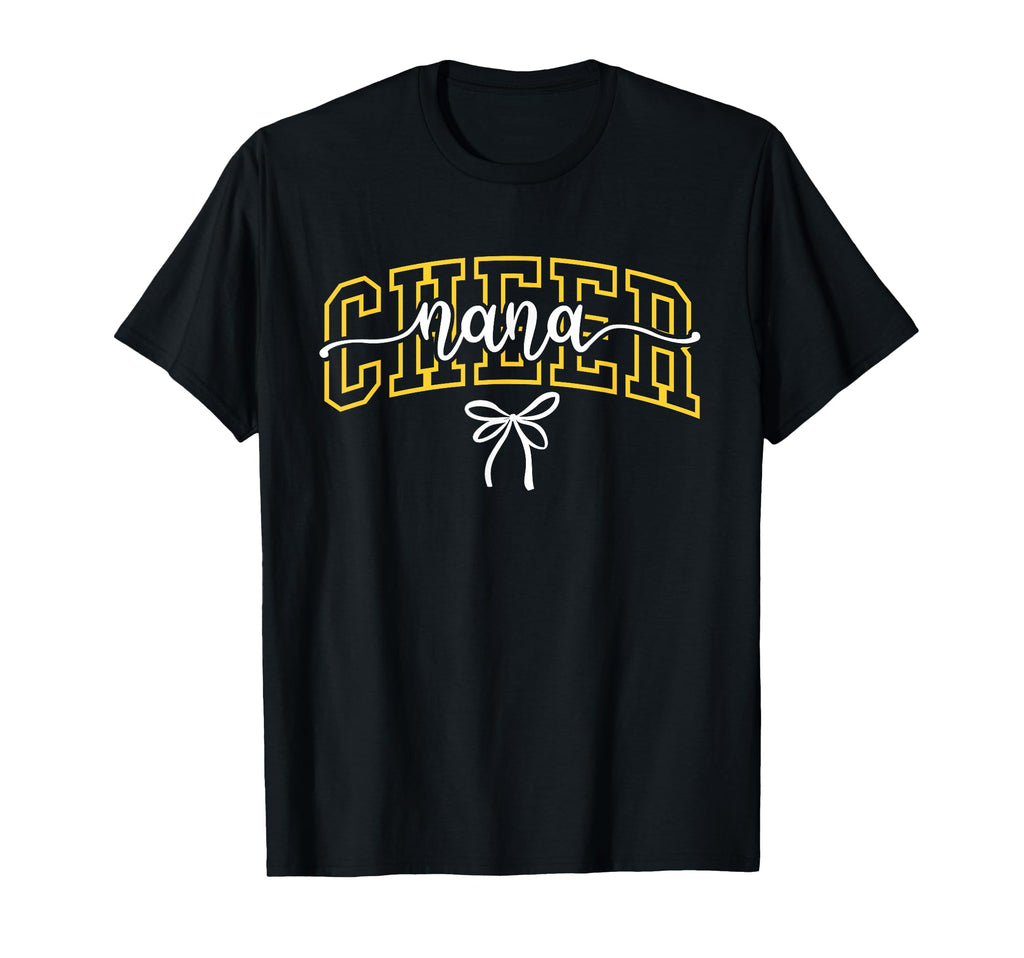 Cheer Nana Chearleading Grandma High T-Shirt - Streetwear Style for Adults - T-Shirt, Sweatshirt, Hoodie