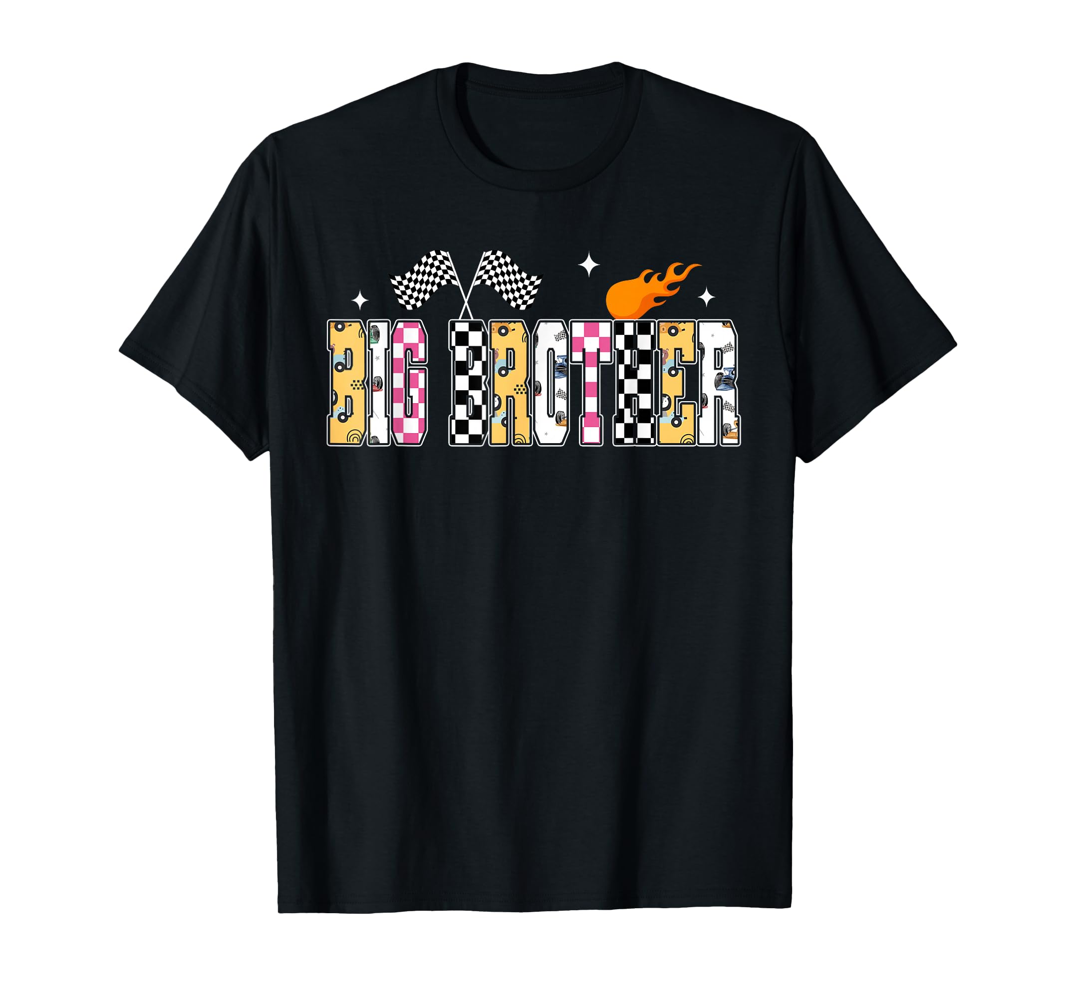Big Brother Pit Crew Racing Car T-Shirt - Aesthetic Graphic for Adults - T-Shirt, Sweatshirt, Hoodie