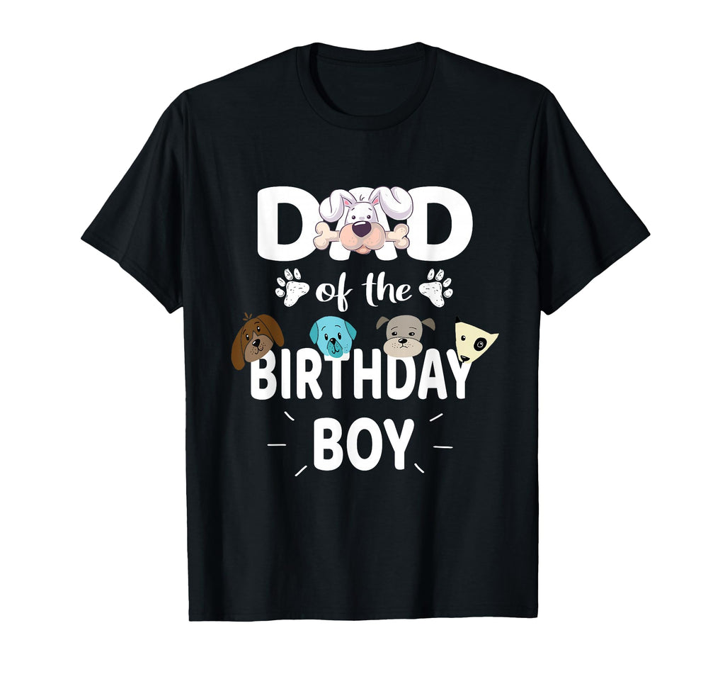 Dad Birthday Dog Lover Party Puppy T-Shirt - Trendy Graphic for Adults - T-Shirt, Sweatshirt, Hoodie