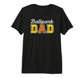 Mens Ballpark Dad Softball T-Shirt - Aesthetic Graphic for Adults - T-Shirt, Sweatshirt, Hoodie