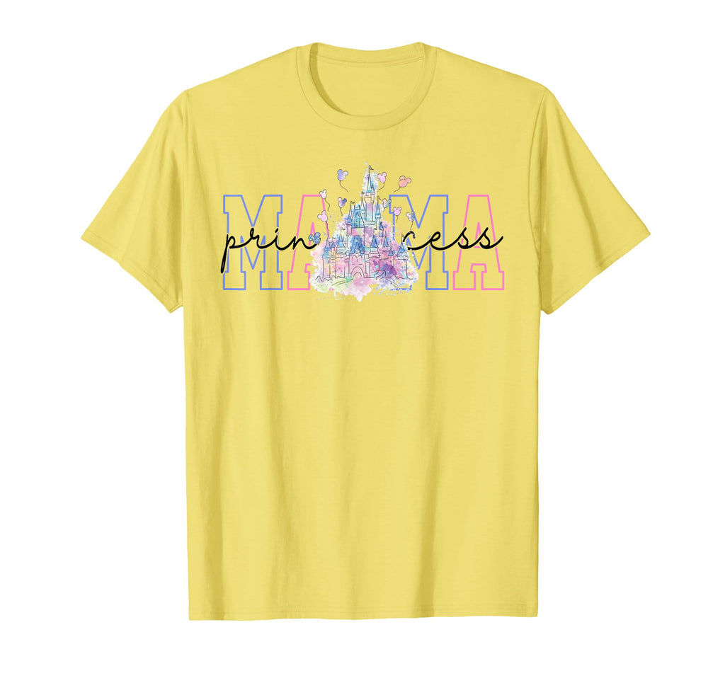 Mama Birthday Mama Princess T-Shirt - Graphic Print Unisex - T-Shirt, Sweatshirt, Hoodie
