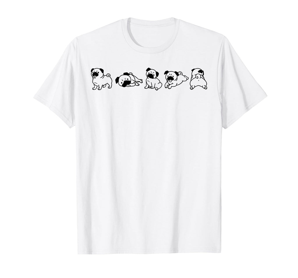 Pug Mom Pug Mama Dad Pug Lovers Mothers T-Shirt - Minimalist Print Unisex - T-Shirt, Sweatshirt, Hoodie