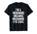 Im Mekhanic Mecanic Mechanik I Fix T-Shirt - Minimalist Print for Adults - T-Shirt, Sweatshirt, Hoodie