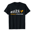 Football Player Evolution Football Fan T-Shirt - Trendy Graphic for Adults - T-Shirt, Sweatshirt, Hoodie