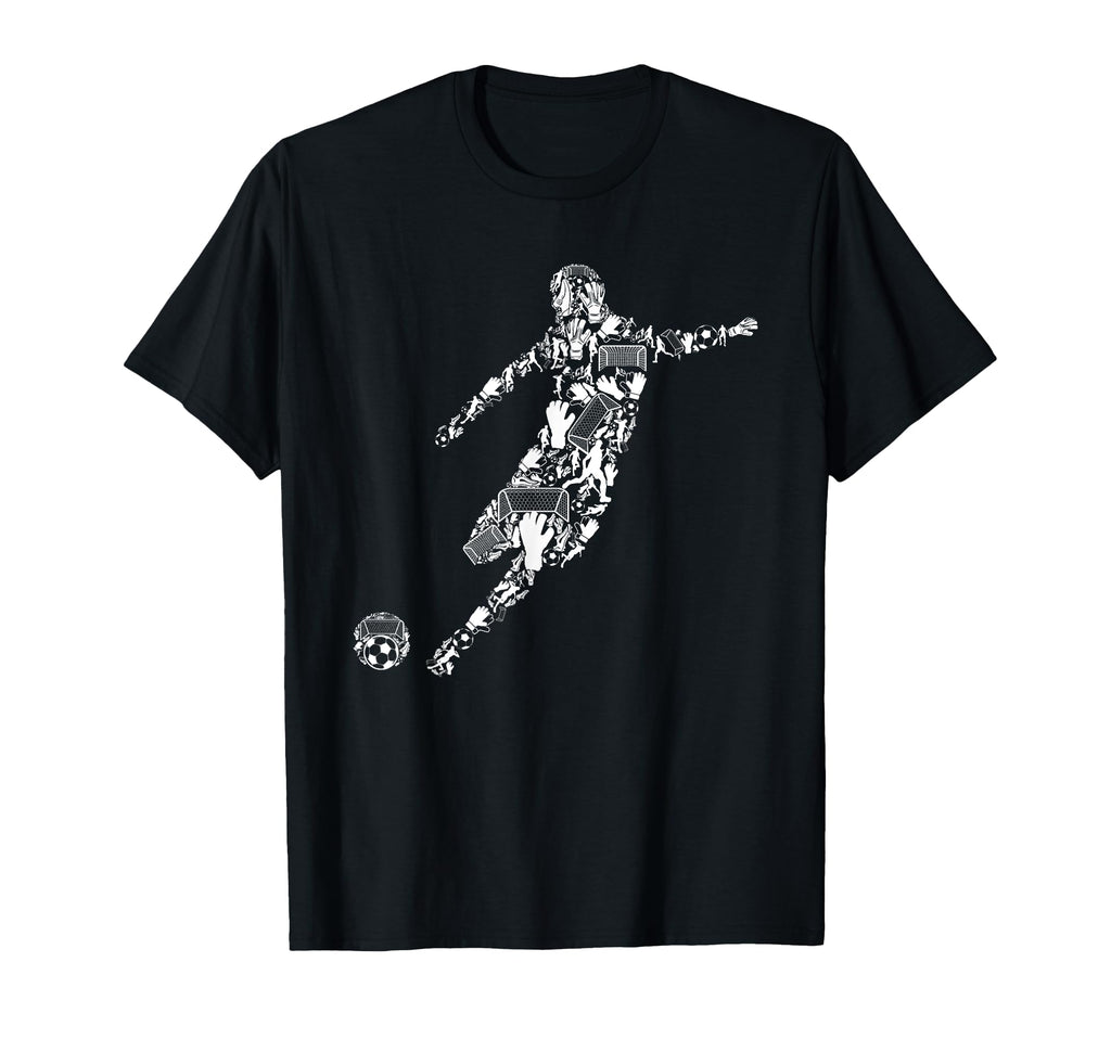 Football Or Soccer Player T-Shirt - Fun Novelty Design Unisex - T-Shirt, Sweatshirt, Hoodie