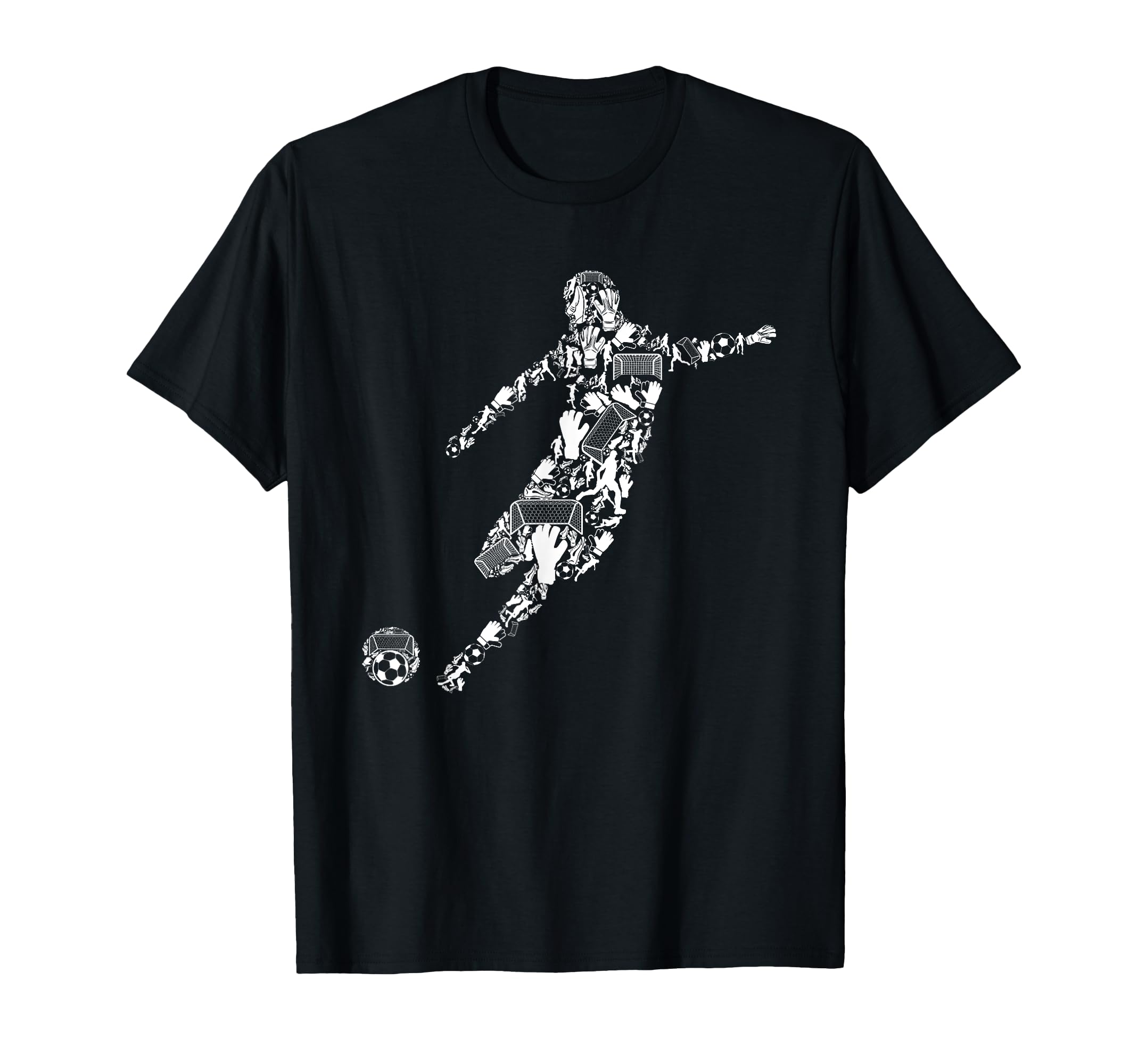 Football Or Soccer Player T-Shirt - Fun Novelty Design Unisex - T-Shirt, Sweatshirt, Hoodie