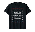 Elf Who Sings Is Wrapper Dad Jokes T-Shirt - Custom Art Print Men Women - T-Shirt, Sweatshirt, Hoodie