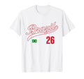 Brazil 26 Soccer Fan Jersey T-Shirt - Trendy Graphic for Adults - T-Shirt, Sweatshirt, Hoodie