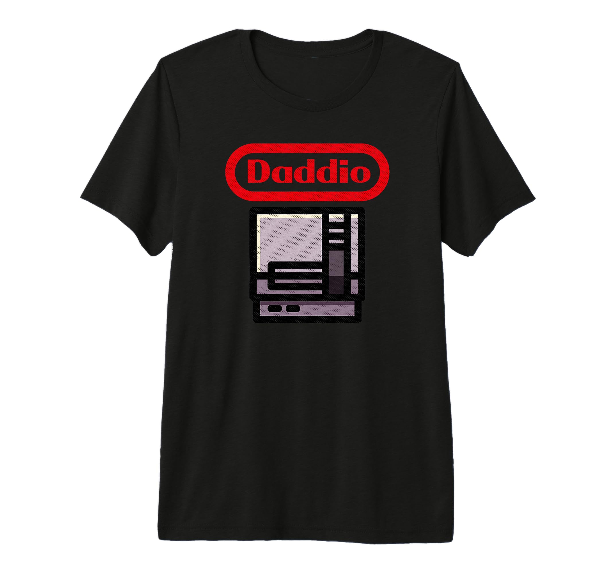 Gamer Dad Gaming Tri Blend T-Shirt - Minimalist Print for Adults - T-Shirt, Sweatshirt, Hoodie