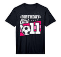 Soccer Birthday Party 11 Year Old 11Th T-Shirt - Unique Graphic Men Women - T-Shirt, Sweatshirt, Hoodie