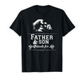 Father Son Friends Fist Bump Dad Fathers T-Shirt - Minimalist Print Unisex - T-Shirt, Sweatshirt, Hoodie