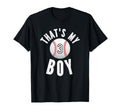 Thats My Baseball Number 3 T-Shirt - Minimalist Print Men Women - T-Shirt, Sweatshirt, Hoodie