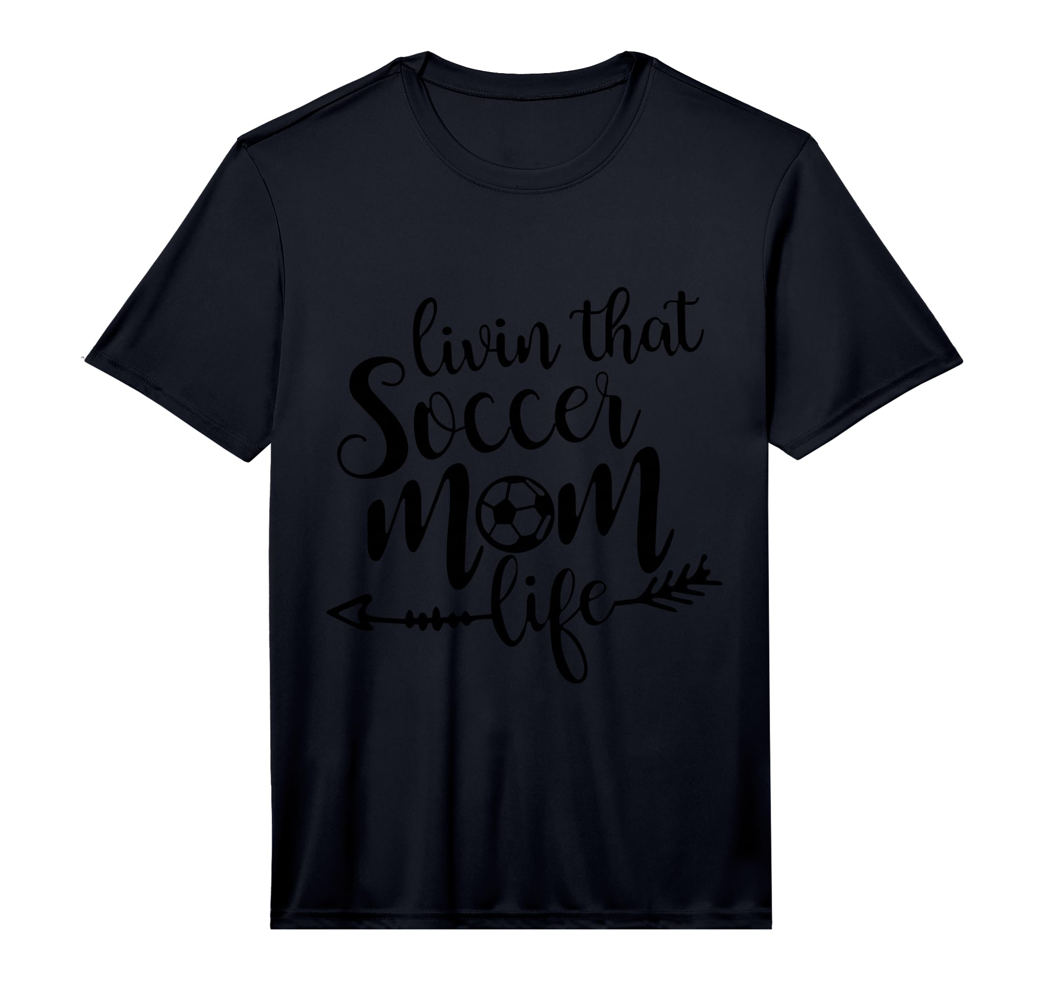 Mens Livin That Soccer Mom Life Sport T-Shirt - Fun Novelty Design Unisex - T-Shirt, Sweatshirt, Hoodie