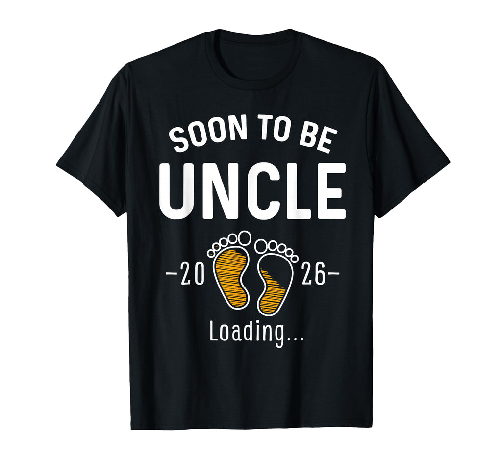 Soon To Be Uncle Est 2026 Loading T-Shirt - Custom Art Print for Adults - T-Shirt, Sweatshirt, Hoodie