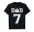 Number 7 Players Biggest Fan Baseball T-Shirt - Unique Graphic Men Women - T-Shirt, Sweatshirt, Hoodie