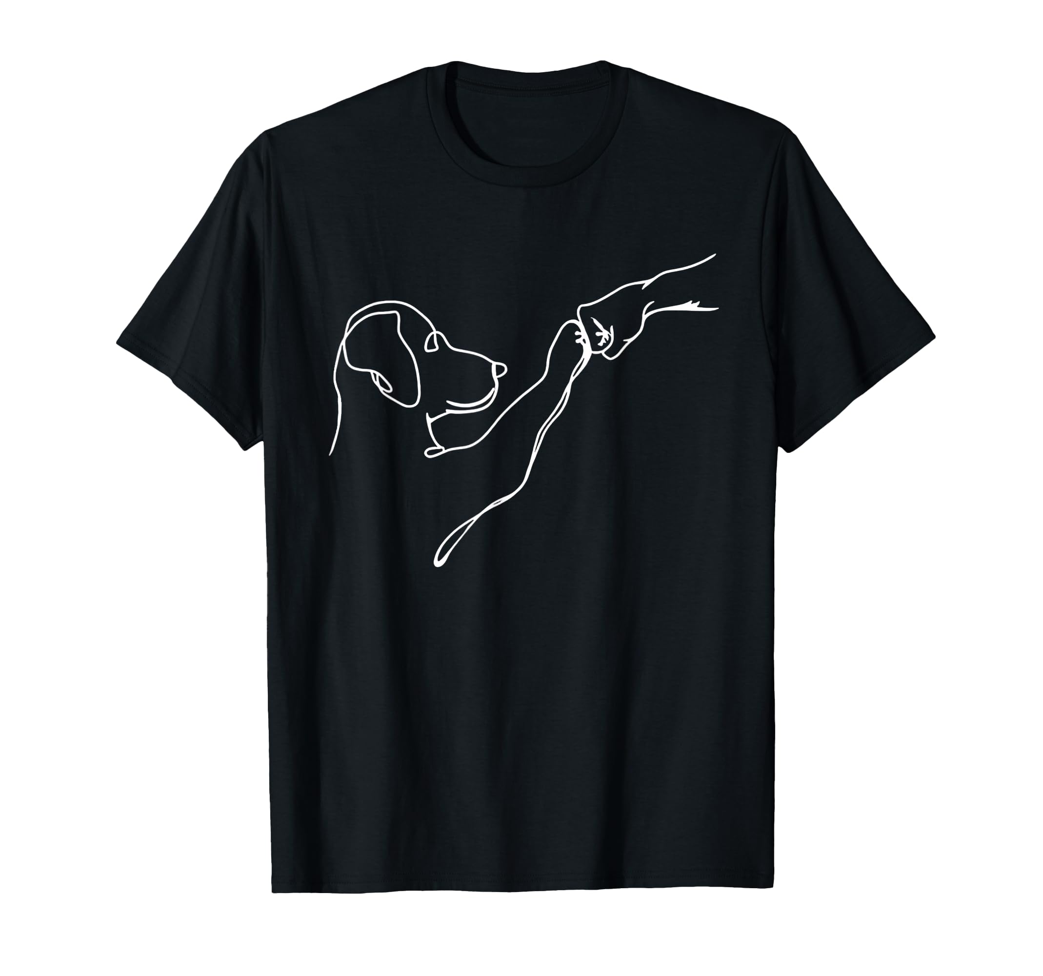 Dog Fist Bump Dog Lover Dog Mom Dog Dad T-Shirt - Graphic Print Unisex - T-Shirt, Sweatshirt, Hoodie