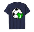 Womens Custom Soccer Mom Number 2 Heart T-Shirt - Aesthetic Graphic Unisex - T-Shirt, Sweatshirt, Hoodie