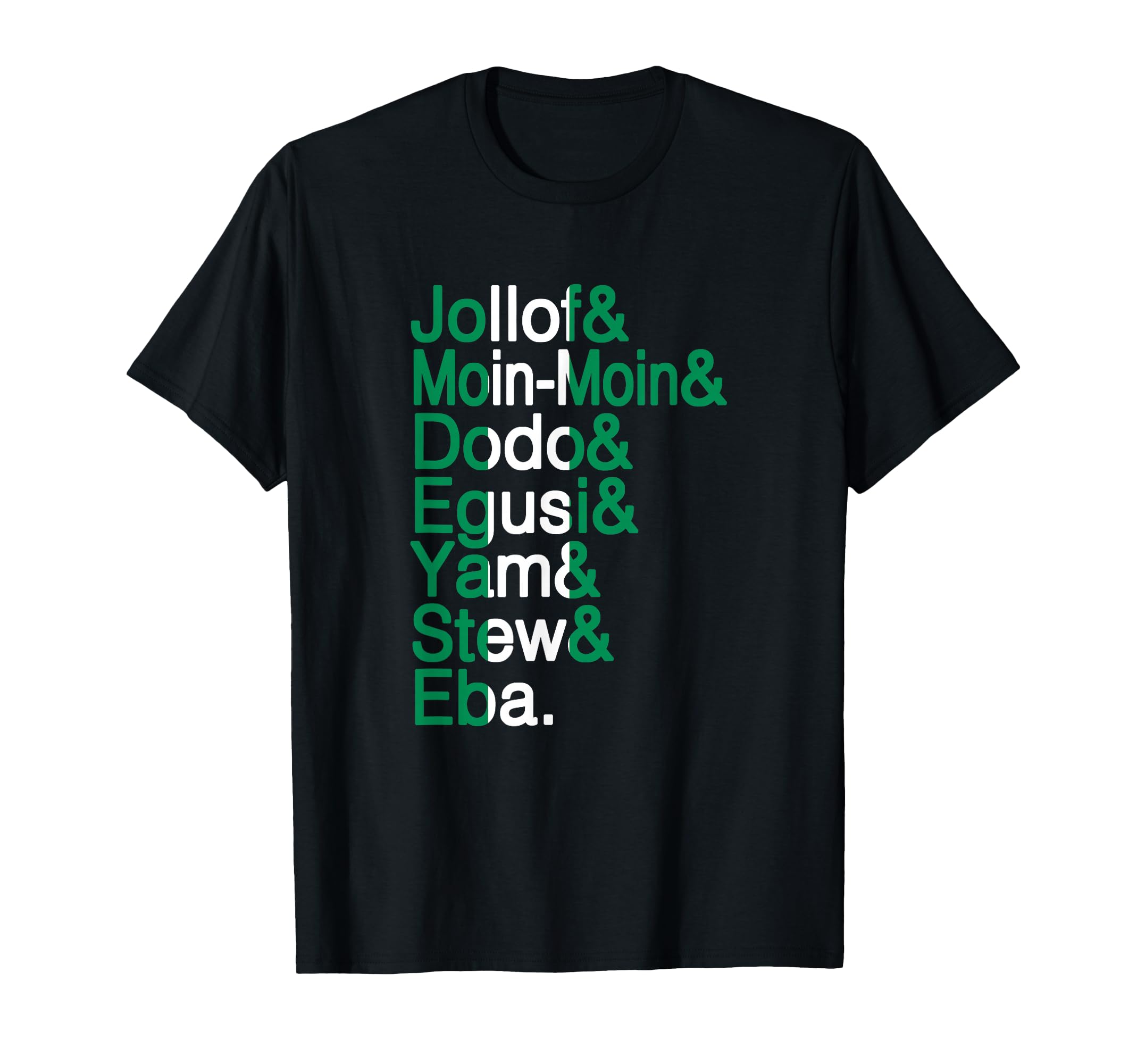 Nigerian African Foods Jollof Rice T-Shirt - Minimalist Print Unisex - T-Shirt, Sweatshirt, Hoodie