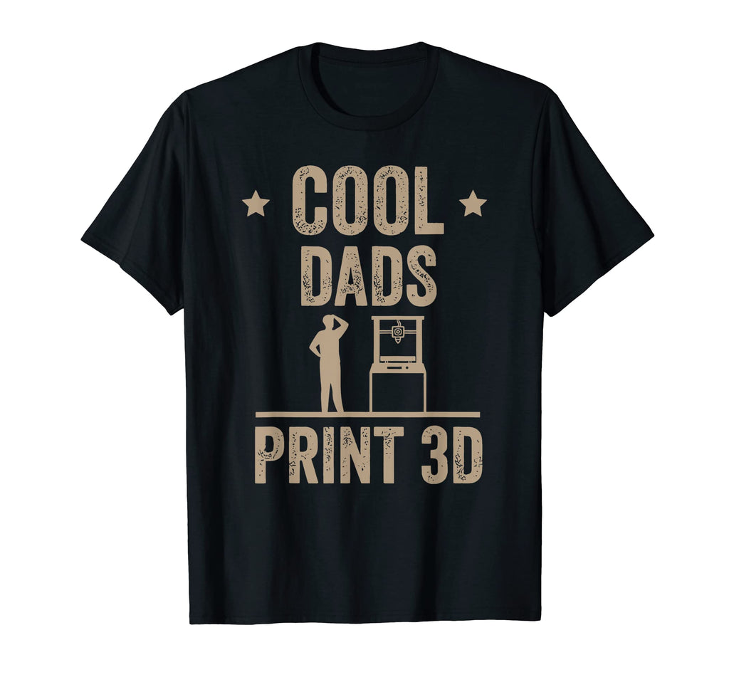 Dads 3D Funny 3D Printer Dad T-Shirt - Casual Everyday Wear for Adults - T-Shirt, Sweatshirt, Hoodie