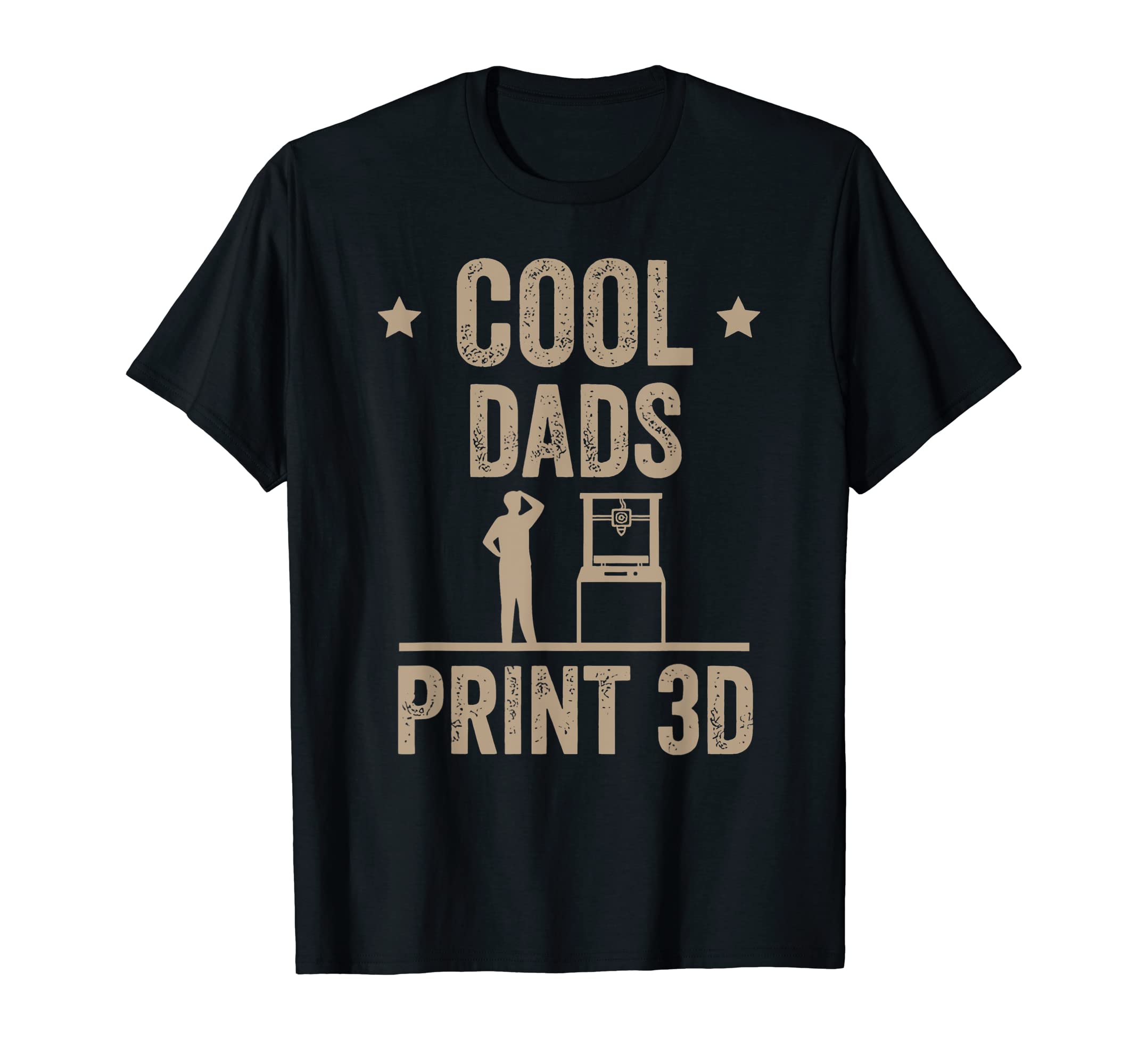 Dads 3D Funny 3D Printer Dad T-Shirt - Casual Everyday Wear for Adults - T-Shirt, Sweatshirt, Hoodie