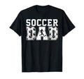 Proud Soccer Dad Papa Daddy Sport Happy T-Shirt - Custom Art Print Unisex - T-Shirt, Sweatshirt, Hoodie