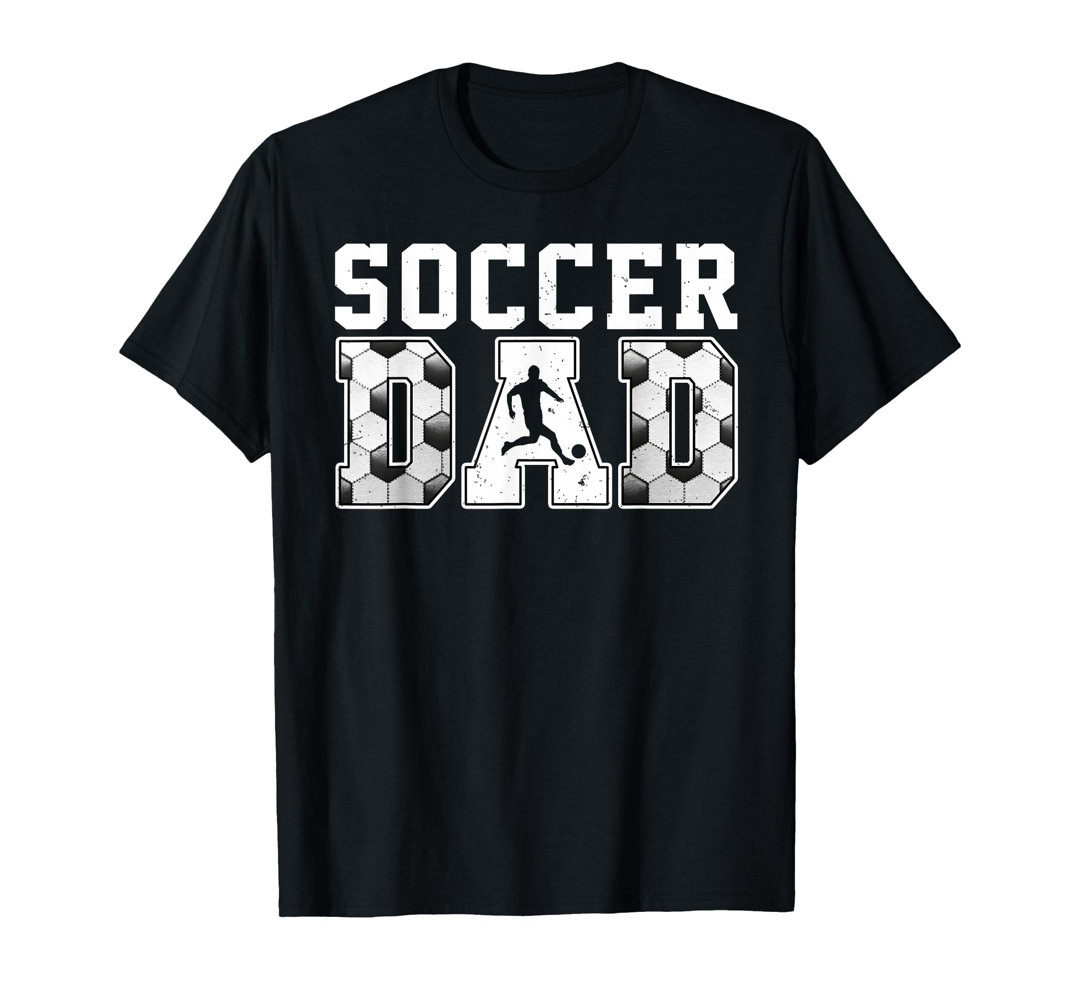 Proud Soccer Dad Papa Daddy Sport Happy T-Shirt - Custom Art Print Unisex - T-Shirt, Sweatshirt, Hoodie