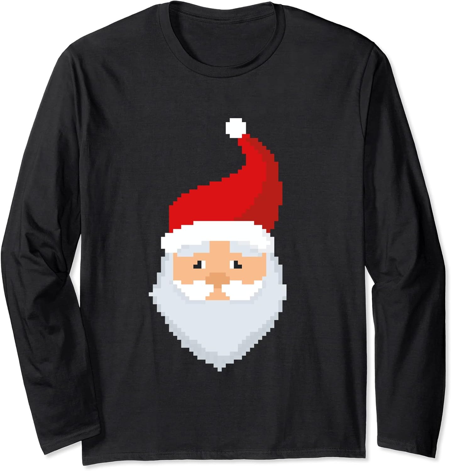 Pixel Art Santa - Adult & Kids T-Shirts, Sweatshirts & Hoodies apparel design preview 1