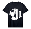 Number 11 Years Soccer 11Th Birthday T-Shirt - Trendy Graphic Unisex - T-Shirt, Sweatshirt, Hoodie