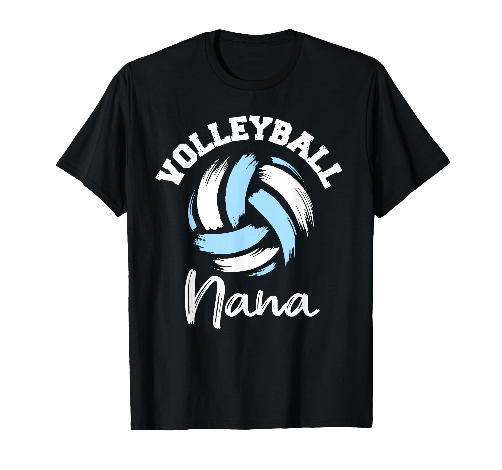 Volleyball Nana Funny Splash T-Shirt - Trendy Graphic for Adults - T-Shirt, Sweatshirt, Hoodie