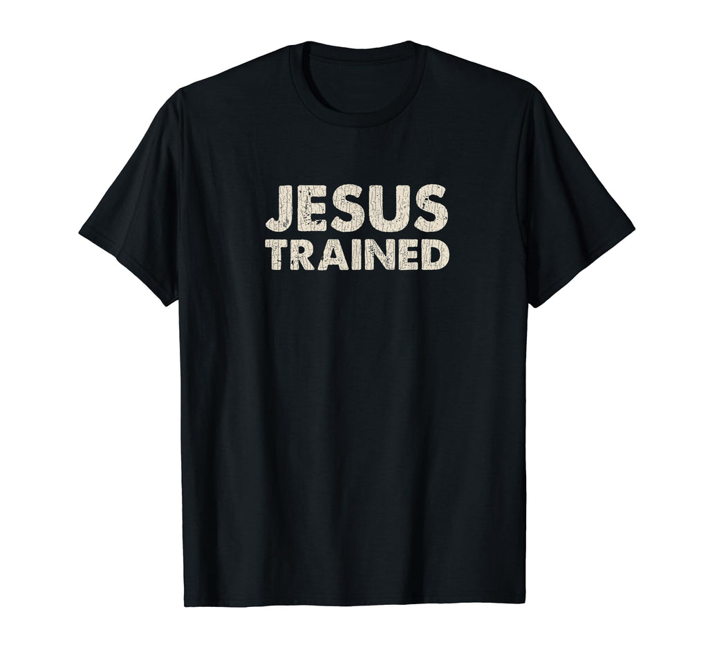 Jesus Trained Wrestling T-Shirt - Minimalist Print Unisex - T-Shirt, Sweatshirt, Hoodie