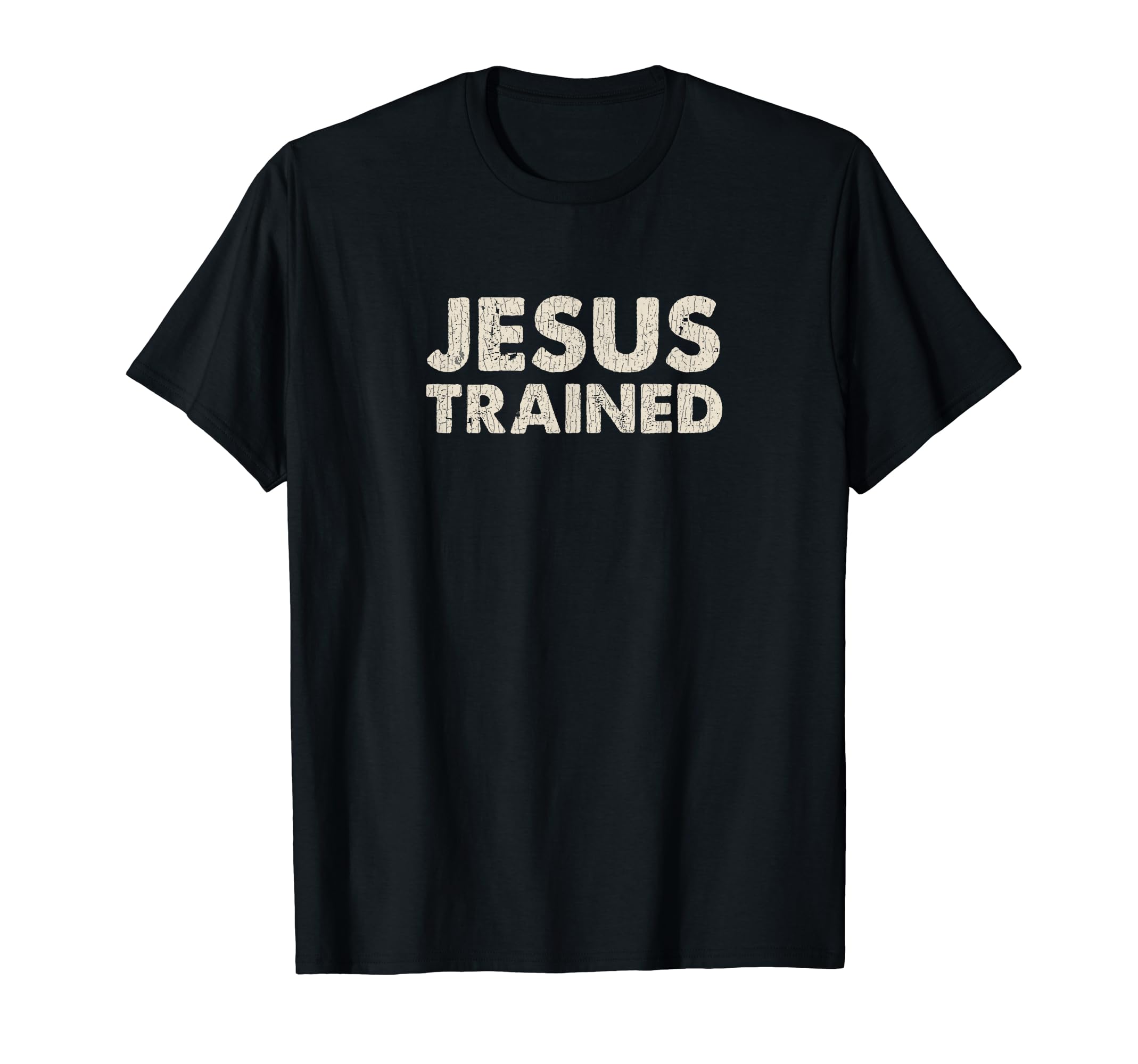Jesus Trained Wrestling T-Shirt - Minimalist Print Unisex - T-Shirt, Sweatshirt, Hoodie