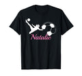 Natalie Name Gift Personalized Soccer T-Shirt - Minimalist Print for Adults - T-Shirt, Sweatshirt, Hoodie