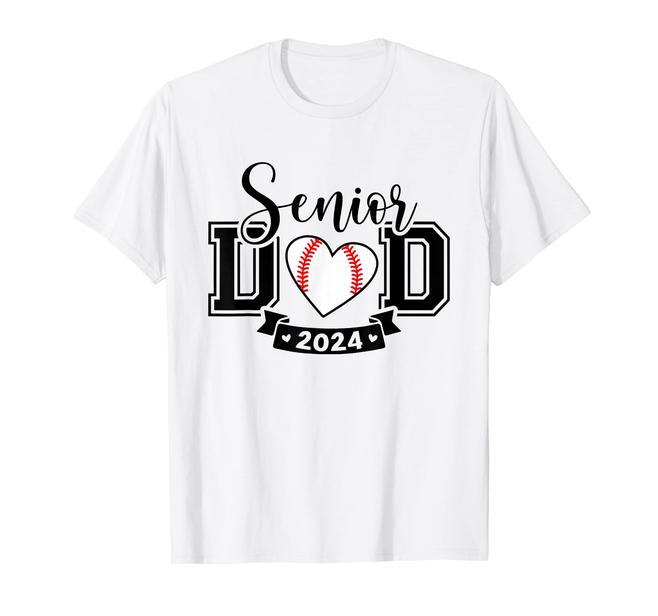 Senior Baseball Dad Class 2024 Player T-Shirt - Graphic Print for Adults - T-Shirt, Sweatshirt, Hoodie