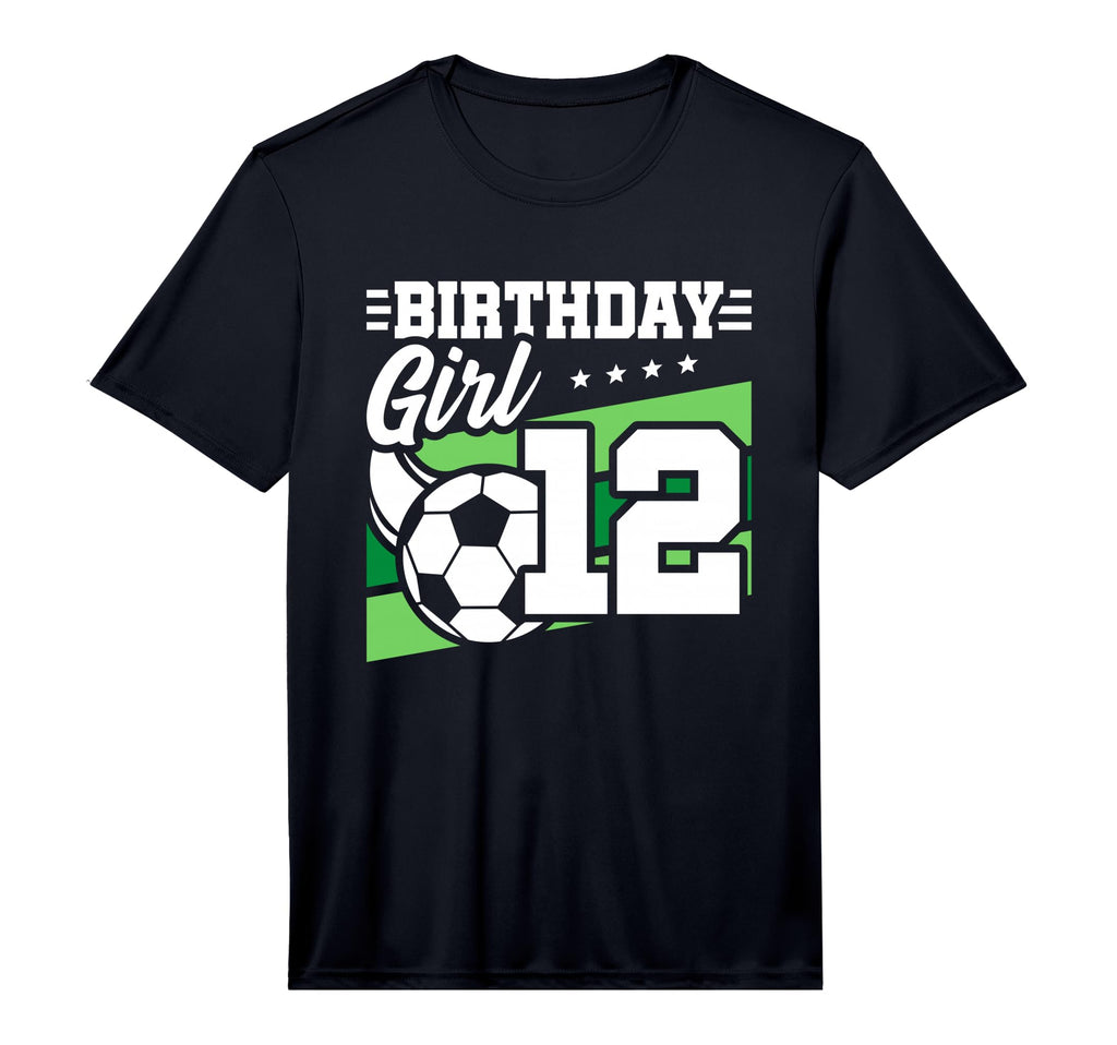 Soccer Birthday Party 12 Year Old T-Shirt - Fun Novelty Design Men Women - T-Shirt, Sweatshirt, Hoodie