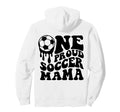 Proud Soccer Mama Mom Mommy Mother Soccer Hoodie - Custom Art Print Unisex - T-Shirt, Sweatshirt, Hoodie