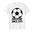 Awesome Since 2011 15Th Birthday 15 T-Shirt - Aesthetic Graphic Men Women - T-Shirt, Sweatshirt, Hoodie