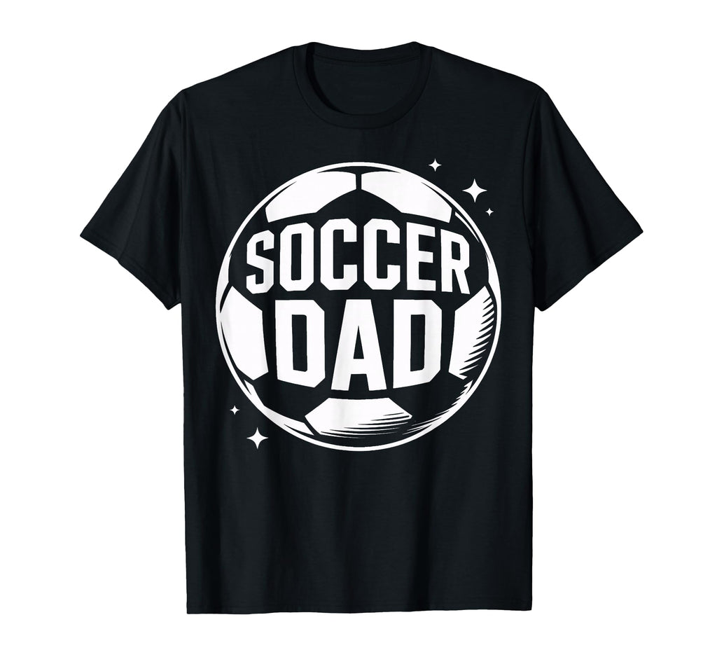 Soccer Dad Game Day Watcher Soccer T-Shirt - Unique Graphic for Adults - T-Shirt, Sweatshirt, Hoodie