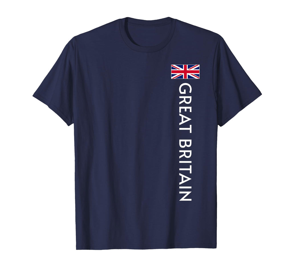 Great Britain United Kingdom Flag Gbr T-Shirt - Novelty Apparel Men Women - T-Shirt, Sweatshirt, Hoodie