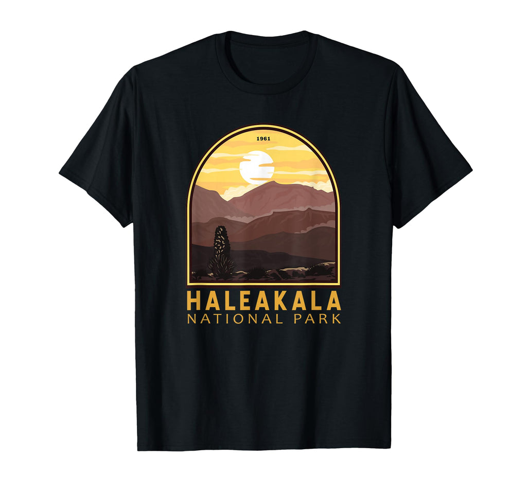 Haleakala National Park Emblem T-Shirt - Trendy Graphic Men Women - T-Shirt, Sweatshirt, Hoodie