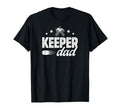 Ice Hockey Keeper Dad Hockey T-Shirt - Minimalist Print for Adults - T-Shirt, Sweatshirt, Hoodie