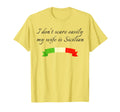 Funny Dont Scare Easily My Wife Is T-Shirt - Fun Novelty Design for Adults - T-Shirt, Sweatshirt, Hoodie