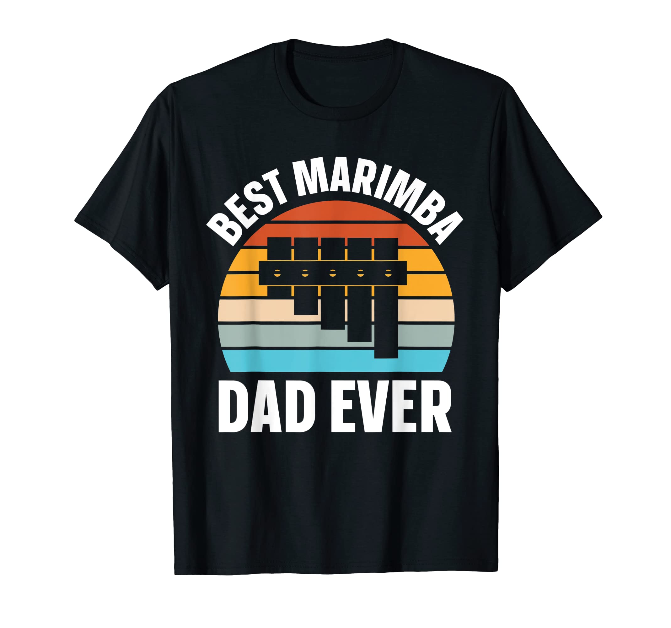 Mens Best Marimba Dad Instrument T-Shirt - Aesthetic Graphic Unisex - T-Shirt, Sweatshirt, Hoodie